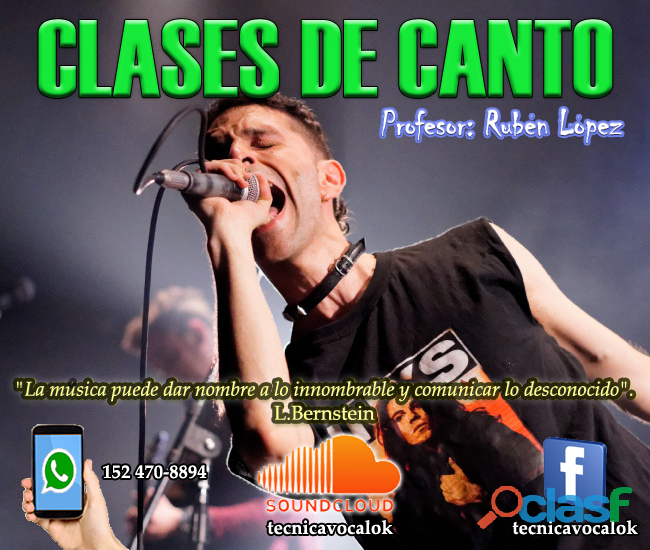 ¡¡¡Ante el virus, música: CLASES DE CANTO A DISTANCIA!!!