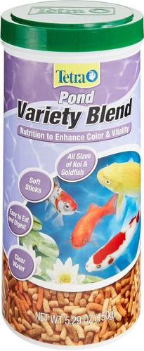 Alimento Peces Tetra Pond Variety Blend 150gr Goldfish Koi