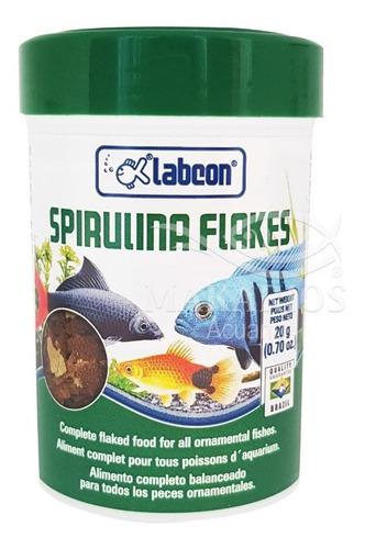 Alimento Vegetal Peces Labcon Spirulina 50g Escamas