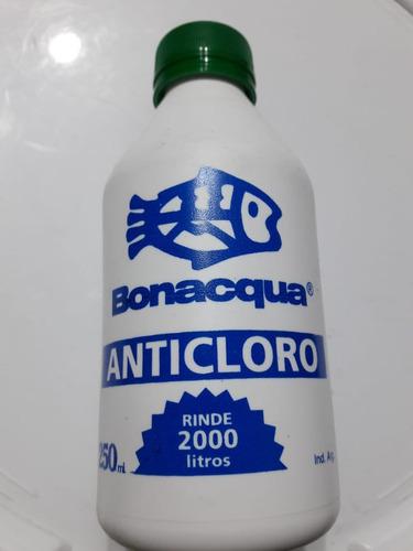 Anticloro Bonacqua 250 Ml Pecera Acuario Peces