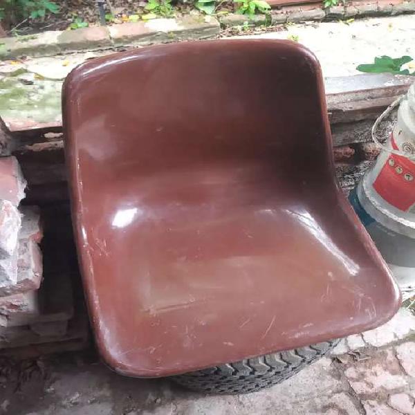 Asiento y respaldo plástico (silla)