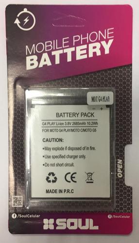Bateria Soul Original P/ Motorola Moto G7 Play Power Calidad