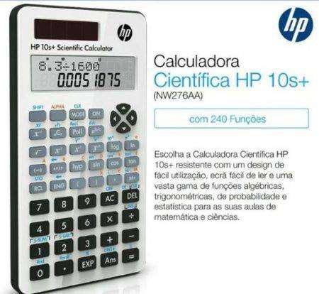 CALCULADORA HP 10S+ 240 FUNCIONES NUEVAS