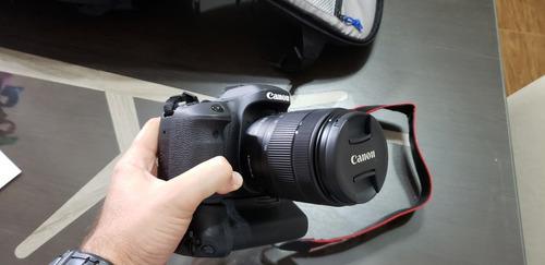 Camara Canon Eos 80d Con Lente 18 - 135 Mm Y Battery Grip