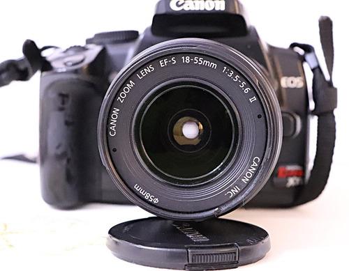 Camara Canon Eos Digital Rebel Xti + Lente Kit 18-55