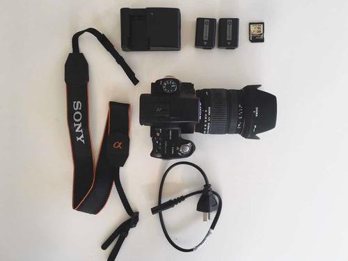 Camara Sony Slt-a55 + Lente Sigma 18-125+ Accesorios