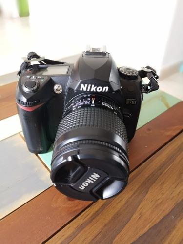 Cámara Nikon D70s + Lente Nikon 28-80 Mm