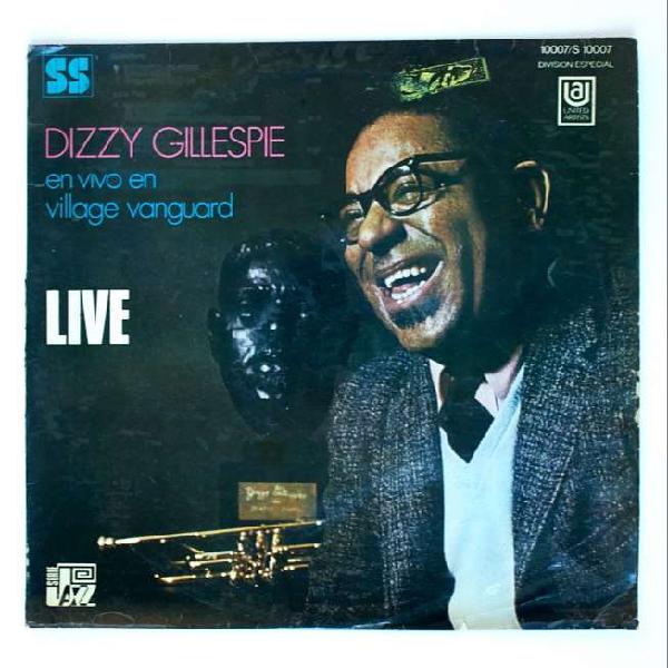 Dizzy Gillespie en vivo village vanguard Vinilo LP Jazz