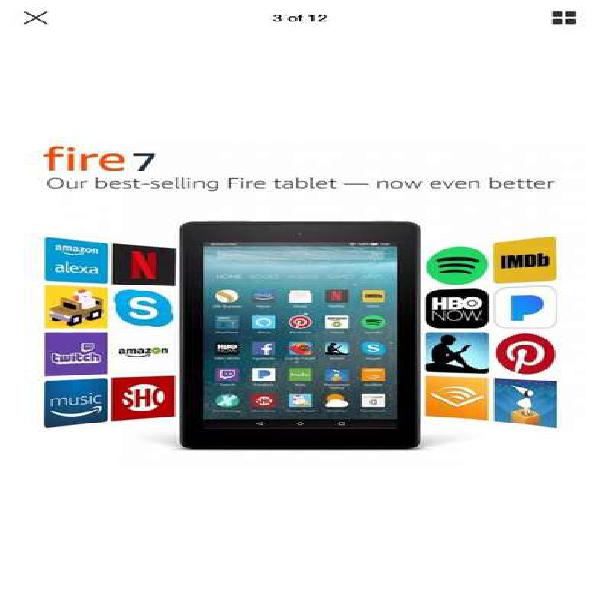 Fire Kindle Hd 7Th Generacion 8 Gb NUEVA tablet