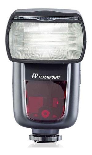 Flash Flashpoint Ttl R2 4 Batteries Gira Y Rebat. C/funda