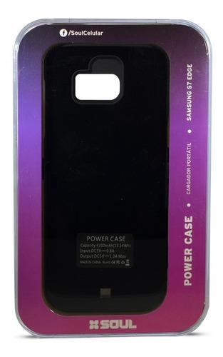 Funda Cargadora Case Samsung S9 Plus Bateria + Vidrio Curvo