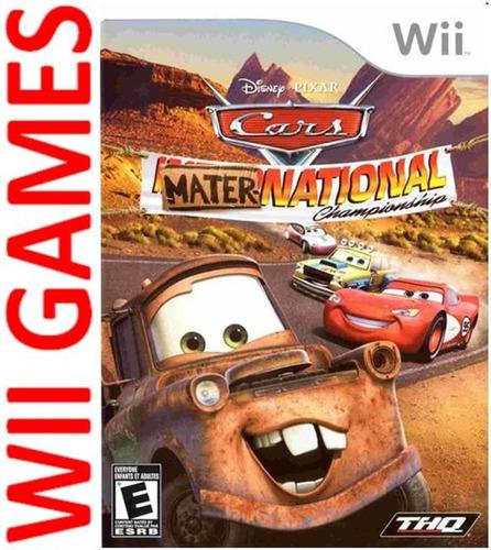 Juego Cars Mater-national Championship - Original Wii