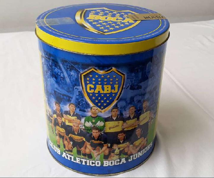 Lata de Boca Juniors.