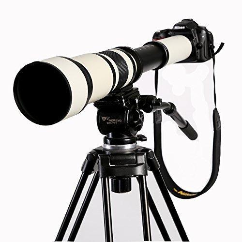 Lente Dslr Telephoto 650-1300mm Manual Focus Canon Can 37