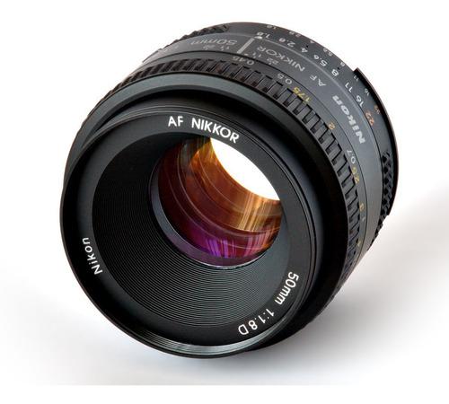 Lente Objetivo Fijo Nikon Nikkor 50 Mm F/1.8d Af Reflex