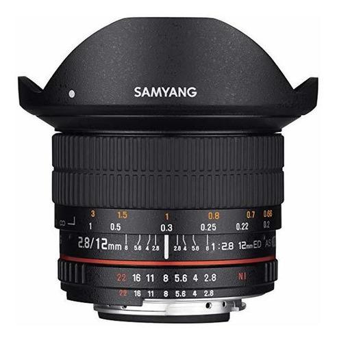 Lente Samyang 12mm F2.8 Ultra Wide Fisheye Pentax Dslr Cam