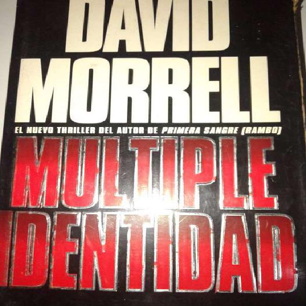 Múltiple Identidad**David Morrell perfecto