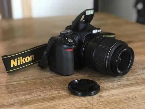 Nikon D3100 Con Lente 18/55, Impecable Y Bolso Caselogic