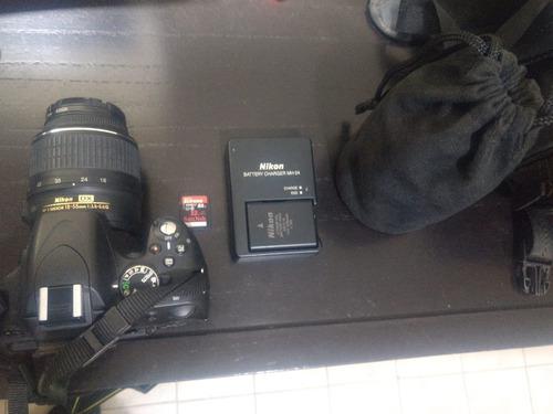 Nikon D5100 + Lente 18-55 + Lente 55-200 + Memoria 32 Gb C10