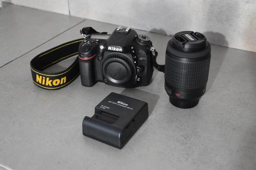 Oferta! Nikon D7200 + Regalo Lente 55 200 Vr, Muy Poco Uso!