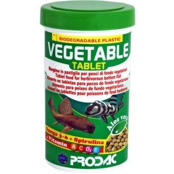 Prodac Vegetable Peces Hervivoros De Fondo 60g Vieja De Agua