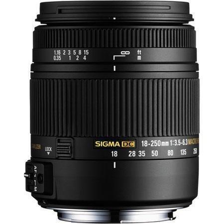 Sigma 18-250mm F3.5-6.3 Para Canon Eos Ef Aps-c Dslr *usd450