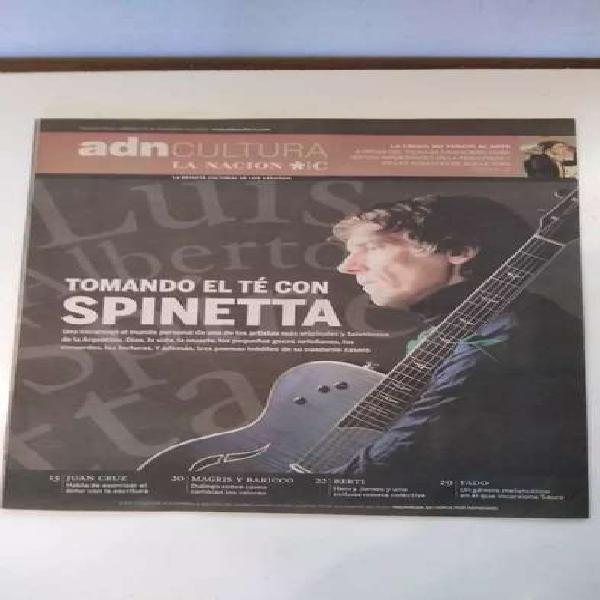 Spinetta revista ADN La Nación 2008