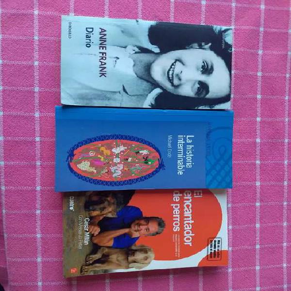 Vendo 3 libros en perfecto estado