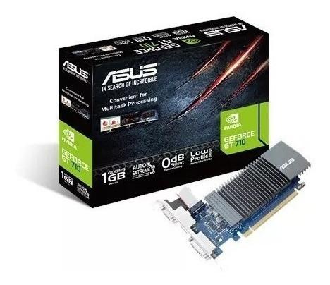 Asus Geforce Gt710 1gb Ddr5 Gt 710 Low Profile Hdmi Silent
