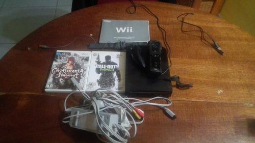 Consola Nintendo Wii Plus Negra (3 Juegos)