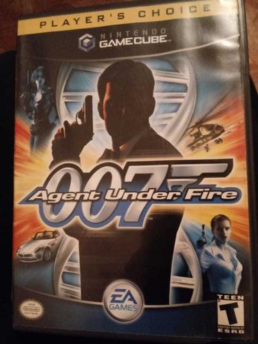 Juego 007 Agente Under Fire Para Nintendo Game Cube Original