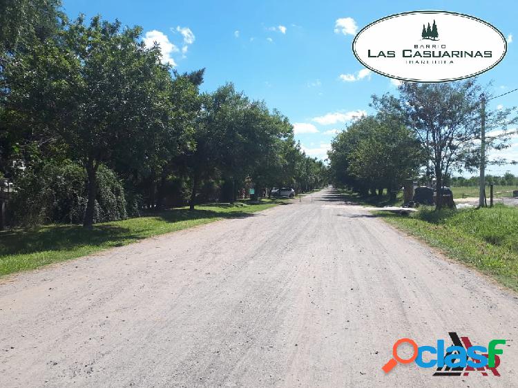 LOTE EN BARRIO PRIVADO * LAS CASUARINAS * IBARLUCEA * A 20