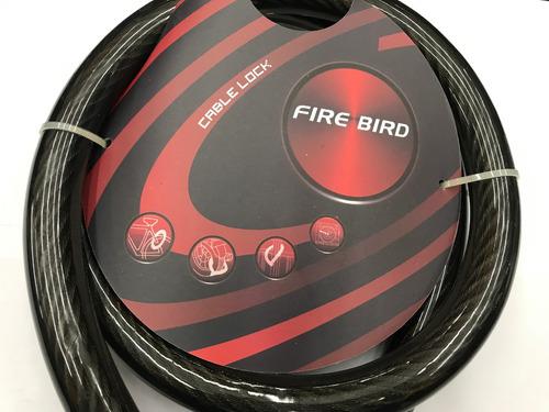 Linga Candado De Seguridad P/ Bicicleta Fire Bird 25mm-works