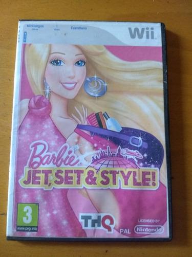 Nintendo Wii Barbie Jet, Set Y Style