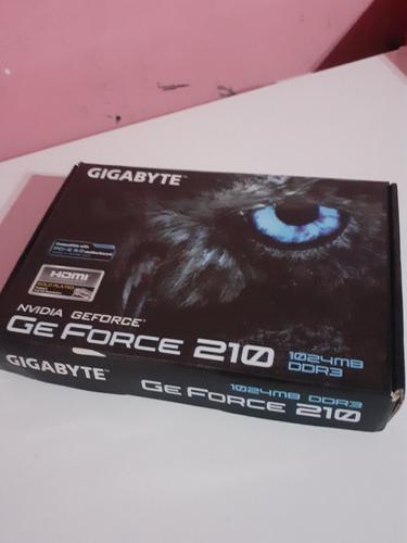 Placa De Video Geforce 210 Gigabyte 1gb Ddr3