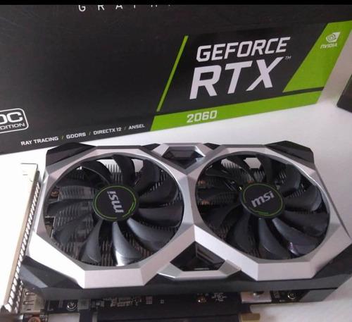 Placa De Video Msi Vga Rtx 2060 8gb Gddr6 Super Ventus Gp