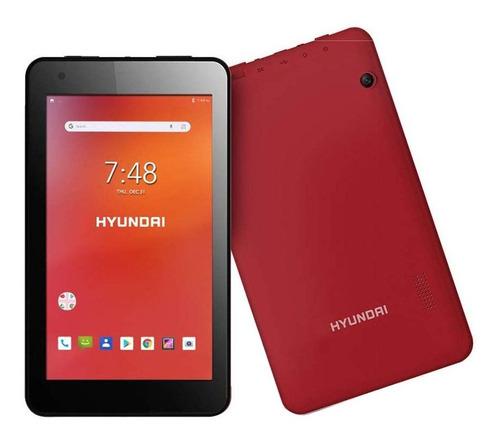 Tablet 7 Pulgadas Hyundai Koral 7w4 Roja Android 8.1 8gb 1gb