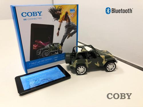 Tablet Coby 7 + Camioneta 4x4 Control Bluetooth Celular