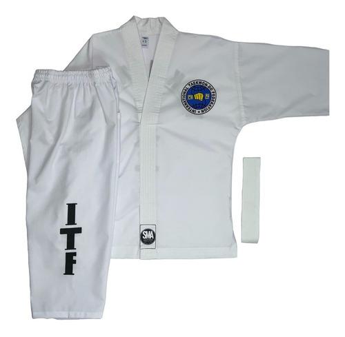 Traje Dobok Taekwondo Itf - Envio Gratis + Cuotas S/interes