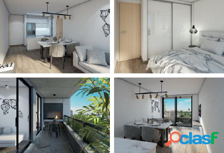 VENTA MONOAMBIENTE CON PARRILLERO - AMPLIOS ESPACIOS DE USO