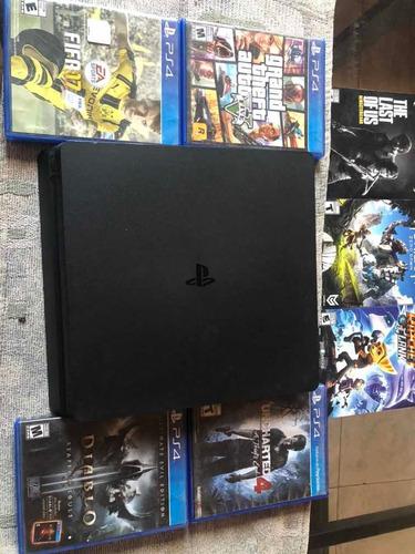 Vendo Ps4 Slim Con 7 Juegos