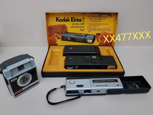 Antiguas Cámaras Kodak Colección 3 Modelos