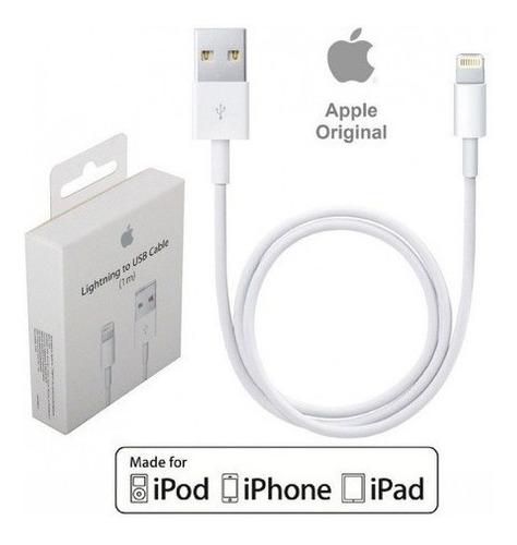 Cable Usb Original Apple iPhone 5 5s 6 7 8 X Plus-1 M Envio