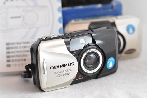 Camara Olympus Zoom 80 Dlx Epic 35mm Analogica