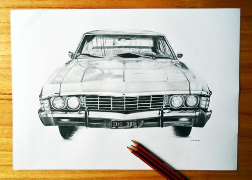 Dibujo De Autos Tamaño A4