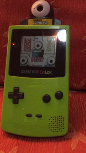 Gameboy Color + 3 Juegos + Gb Camara (Reacondicionado)