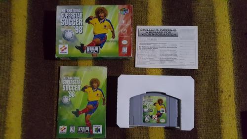 Juego International Superstar Soccer'98 Nintendo 64 N64