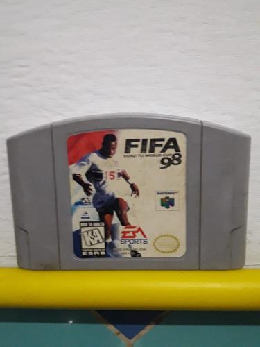 Juego Nintendo 64 Fifa 98