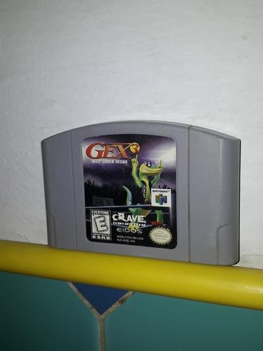 Juego Nintendo 64 Gex 3 Original