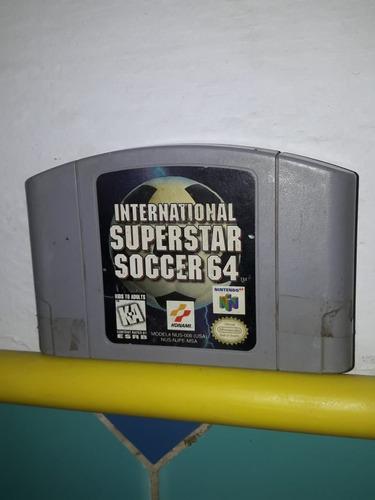 Juego Nintendo 64 Iinternational Soccer Superstar Original
